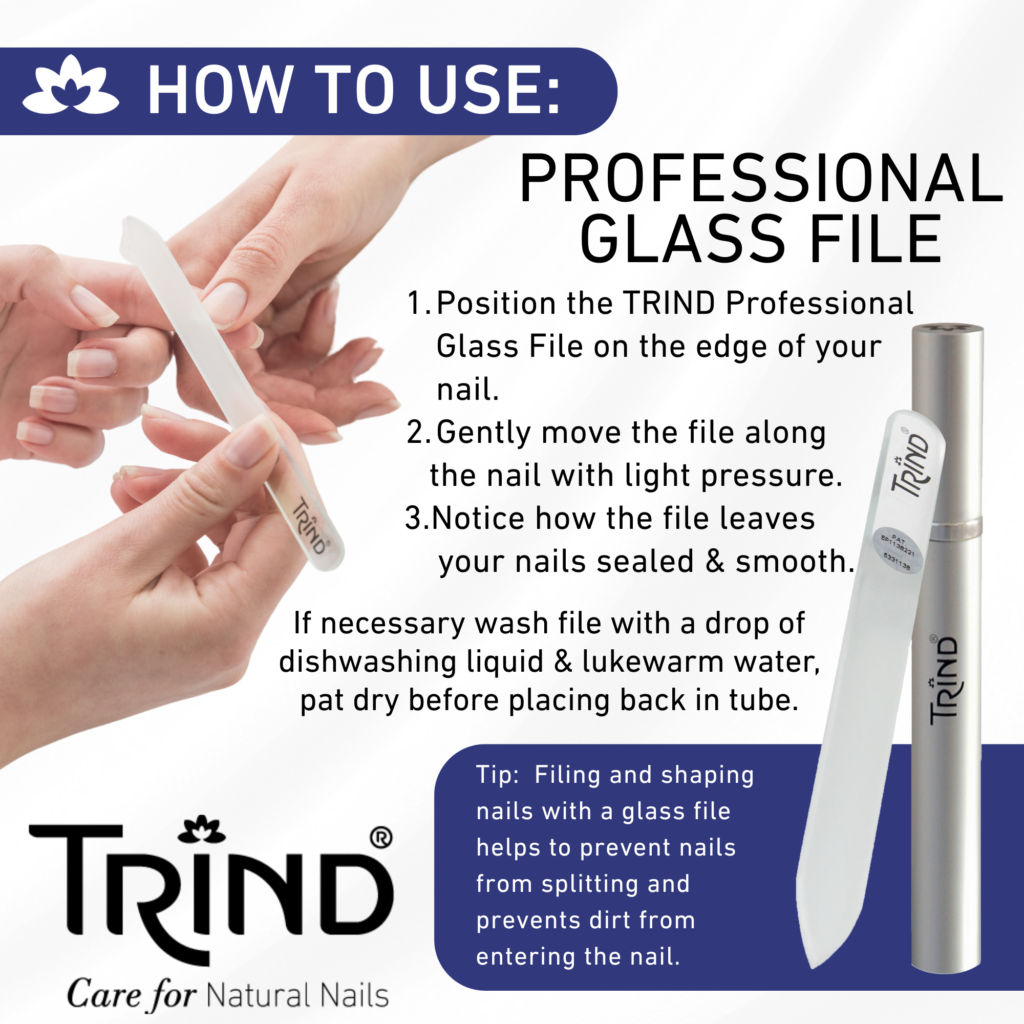 TRIND Professional Glass File