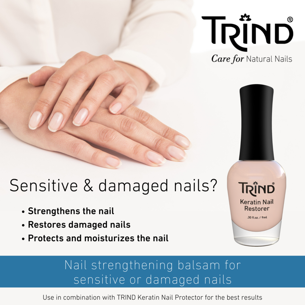 Trind Keratin Restorer, repair for damaged nails