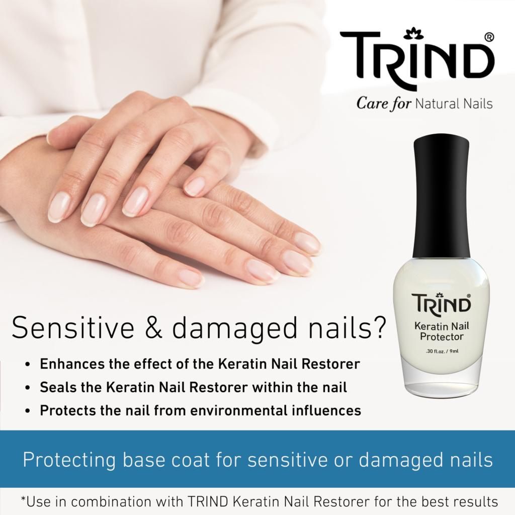 Trind Keratin Protector, repair for damaged nails